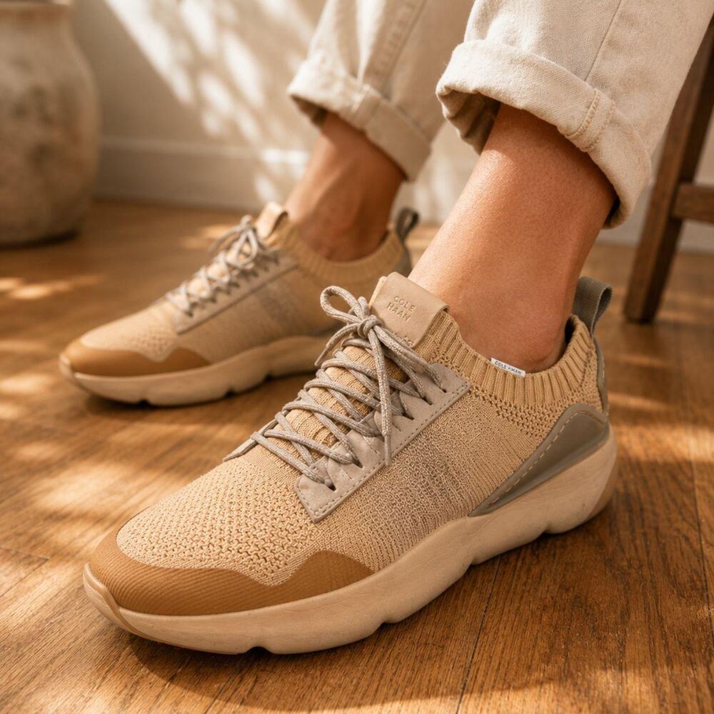 Cole haan knit runner sneakers